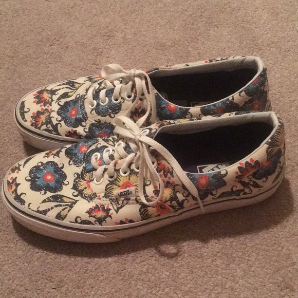 Vans | Floral Sneakers - Picture 3 of 9